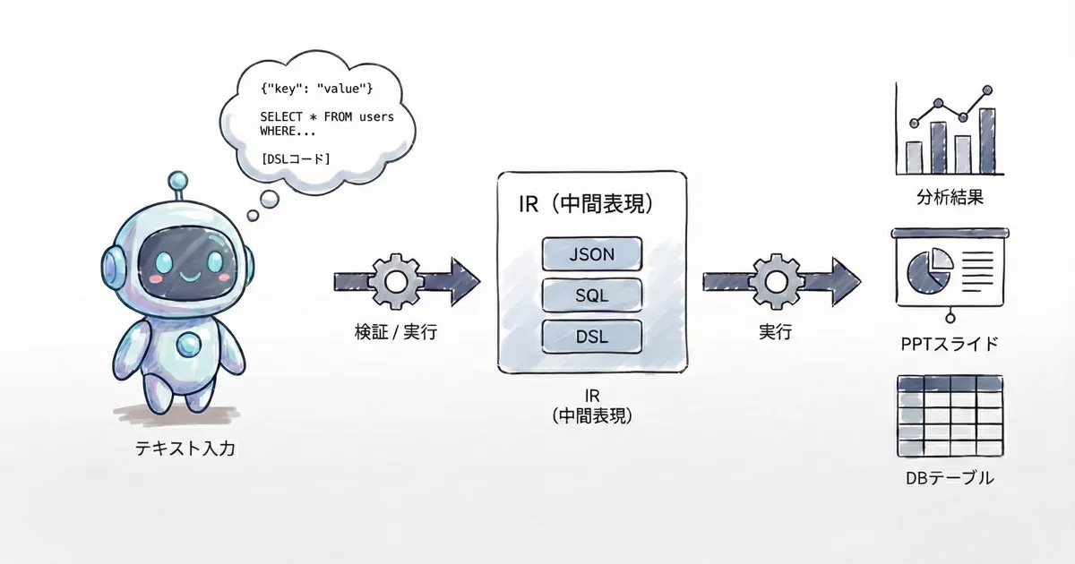 エージェントの可能性を広げるツール最適化: 文字列出力を中間表現にする